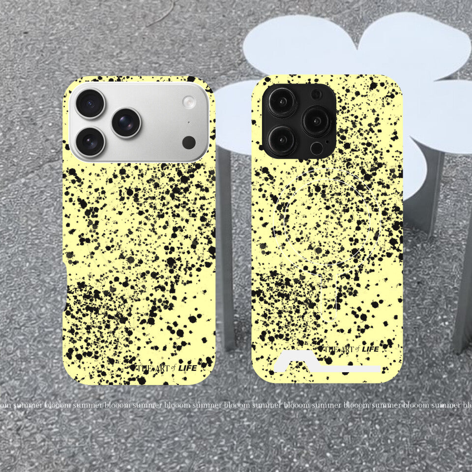 Aesthetic Splatter Ink Phone Case - SB-IML-MagSafe&Slot
