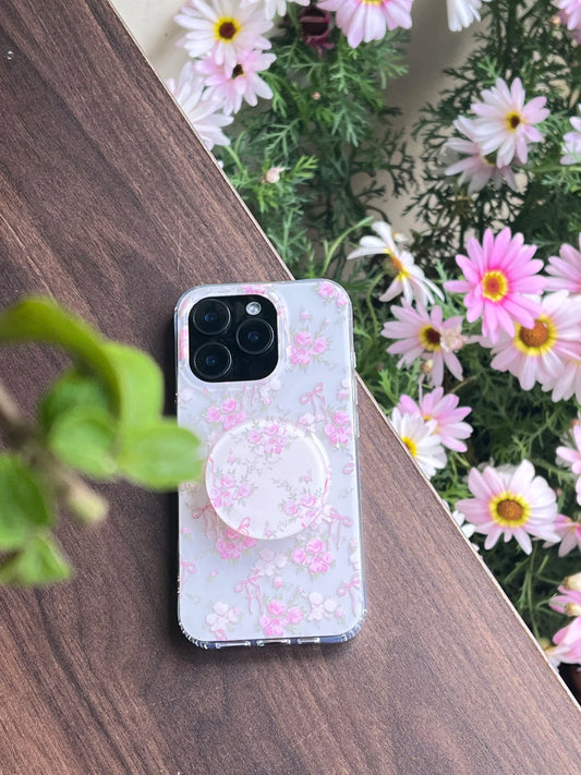 Vintage Floral Bow IMD Phone Case-YSH