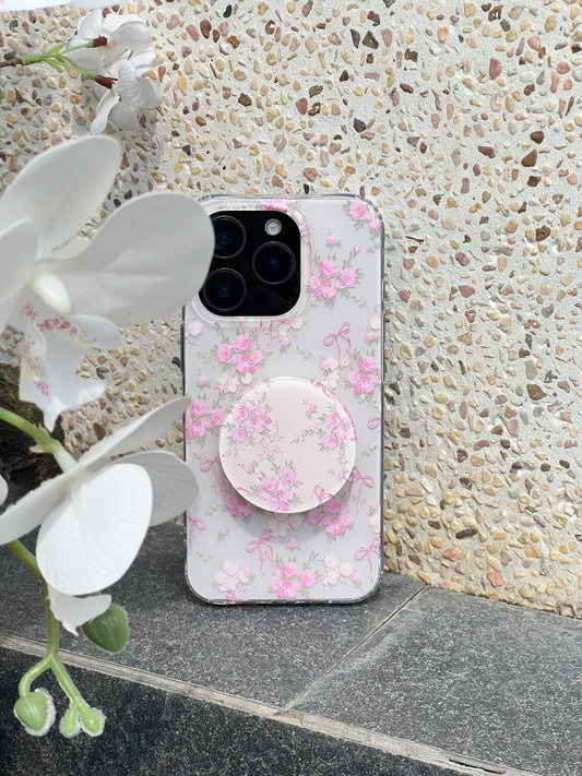 Vintage Floral Bow IMD Phone Case-YSH