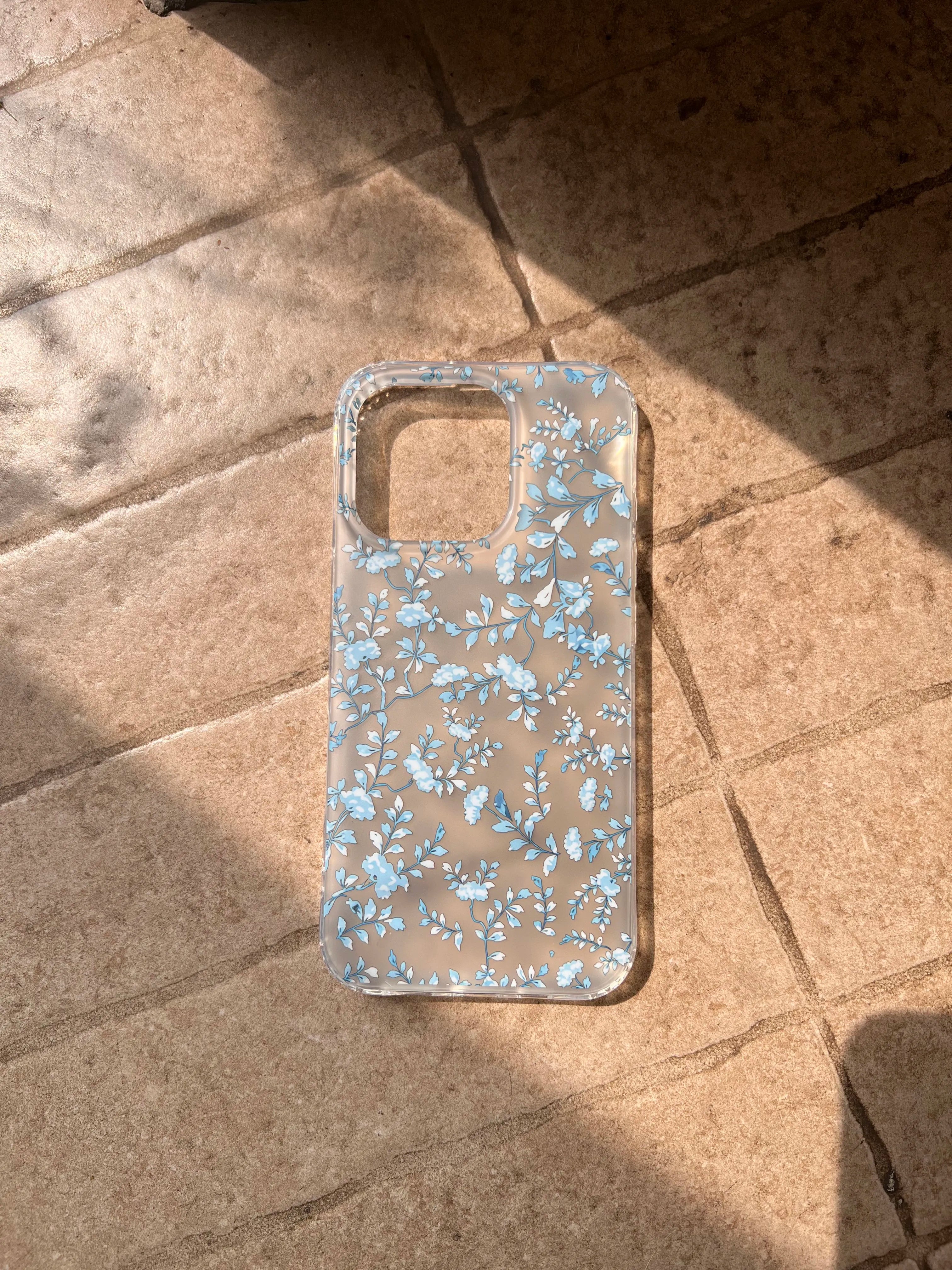 Blue Cherry Blossom IMD Phone Case-YSH