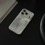 Minimalist Ink Painting Fog Tempered Glass Phone Case-CHO