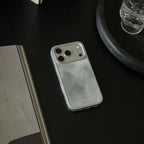 Minimalist Ink Painting Fog Tempered Glass Phone Case-CHO