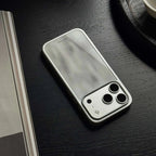 Minimalist Ink Painting Fog Tempered Glass Phone Case-CHO