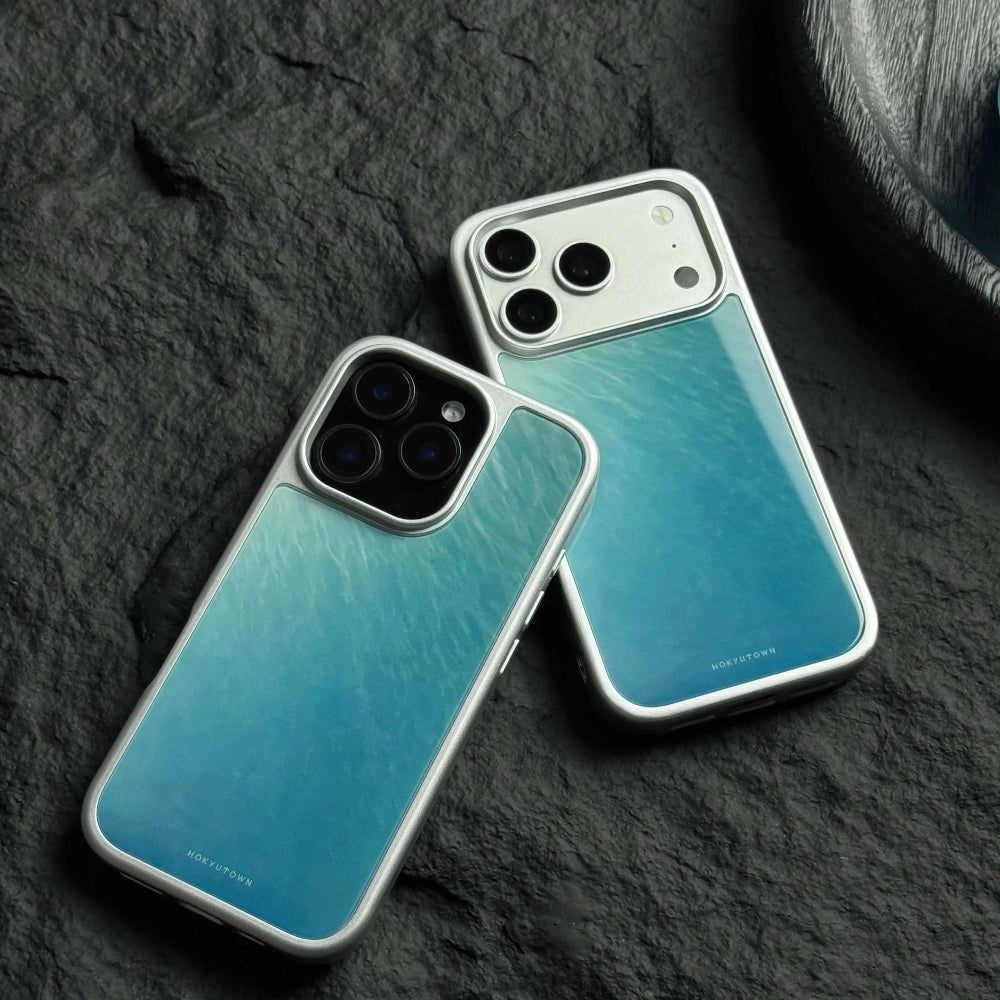 The Glaze Sea Luxury Tempered Glass Phone Case-CHO