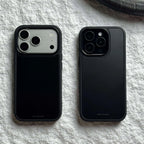 Minimalist Armor Series Matte Black Phone Case-CHO