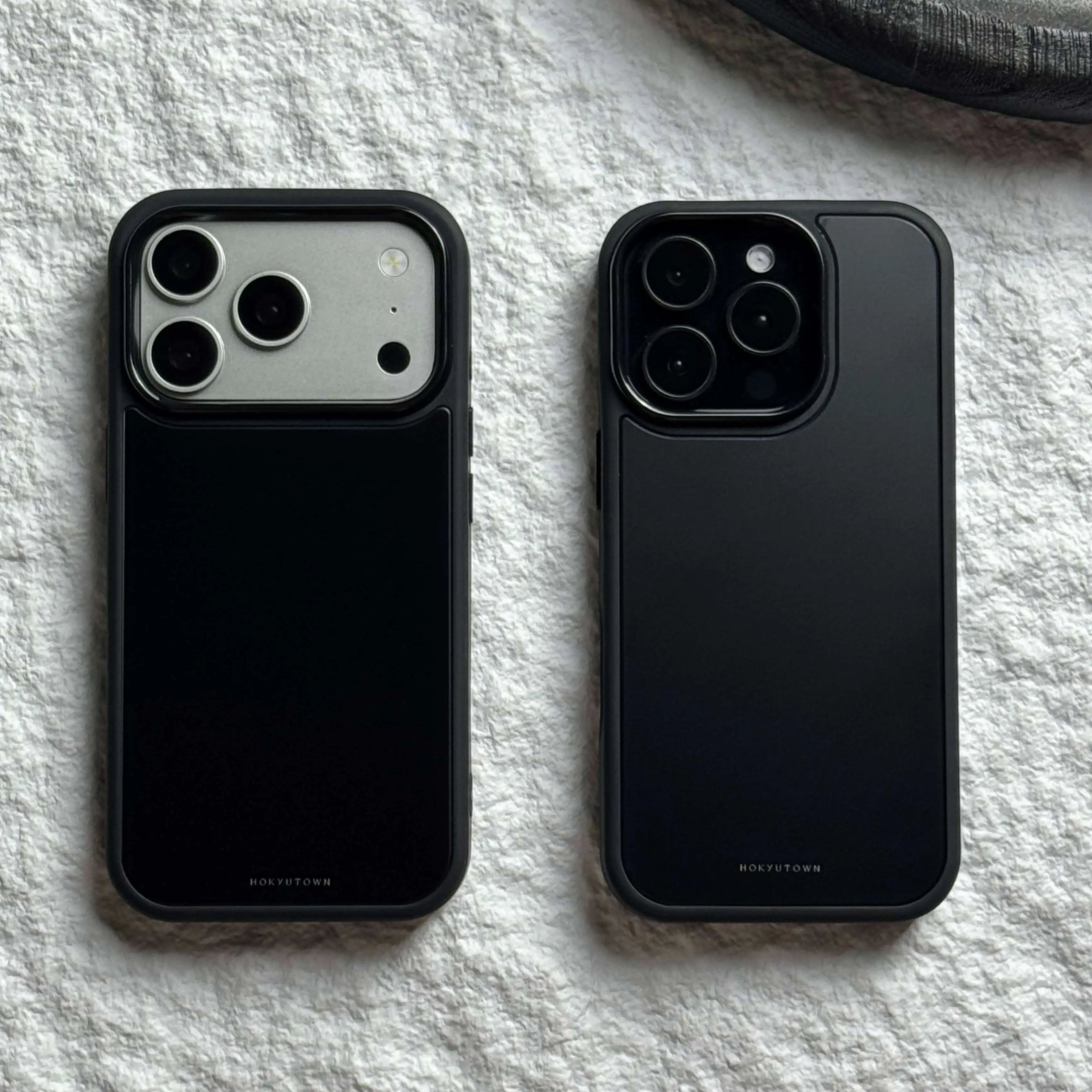 Minimalist Armor Series Matte Black Phone Case-CHO
