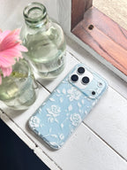 Vintage French White Rose IMD Phone Case-YSH