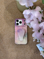 Aesthetic Floral with Porcelain Vase Grip IMD Phone Case-YSH