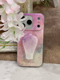 Aesthetic Floral with Porcelain Vase Grip IMD Phone Case-YSH