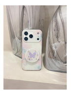 Soft Floral & Purple Butterfly IMD Phone Case-YSH