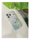 Chic Butterfly & Floral Botanical IMD Phone Case-YSH