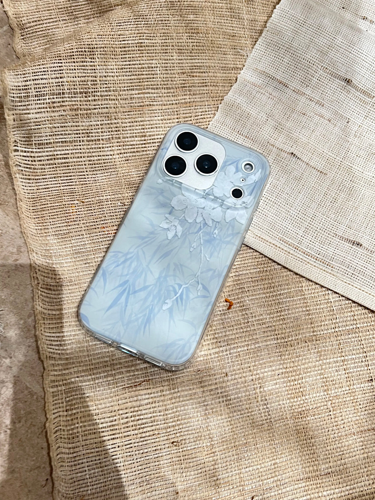 Minimalist Ink Bamboo & Floral Phone Case-YSH002IMD