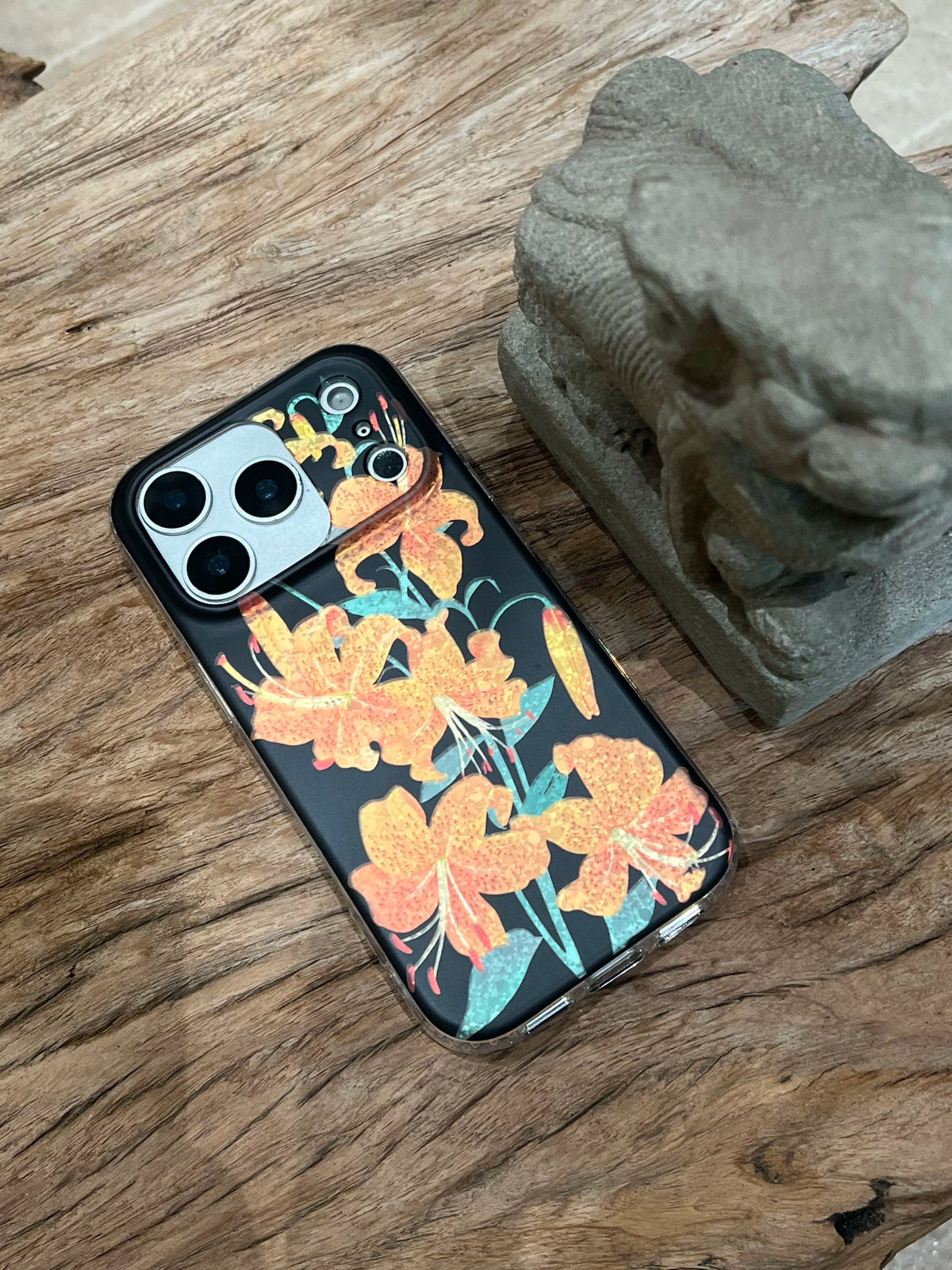 Orange Lily Phone Case-YSH003IMD