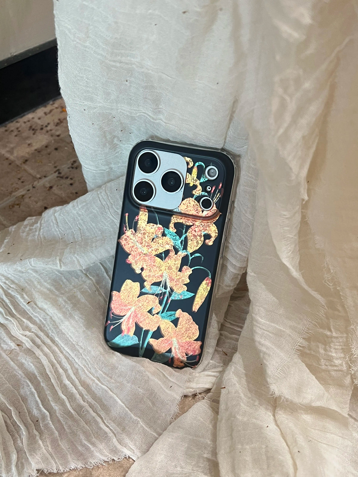 Orange Lily Phone Case-YSH003IMD