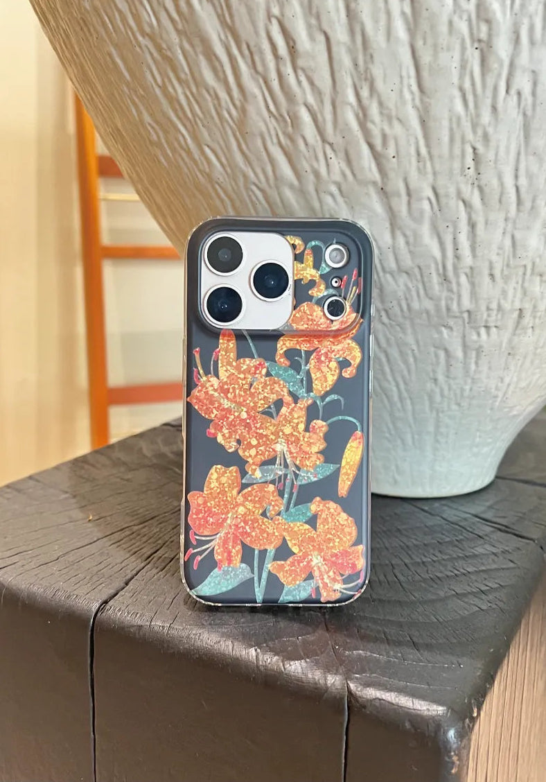 Orange Lily Phone Case-YSH003IMD