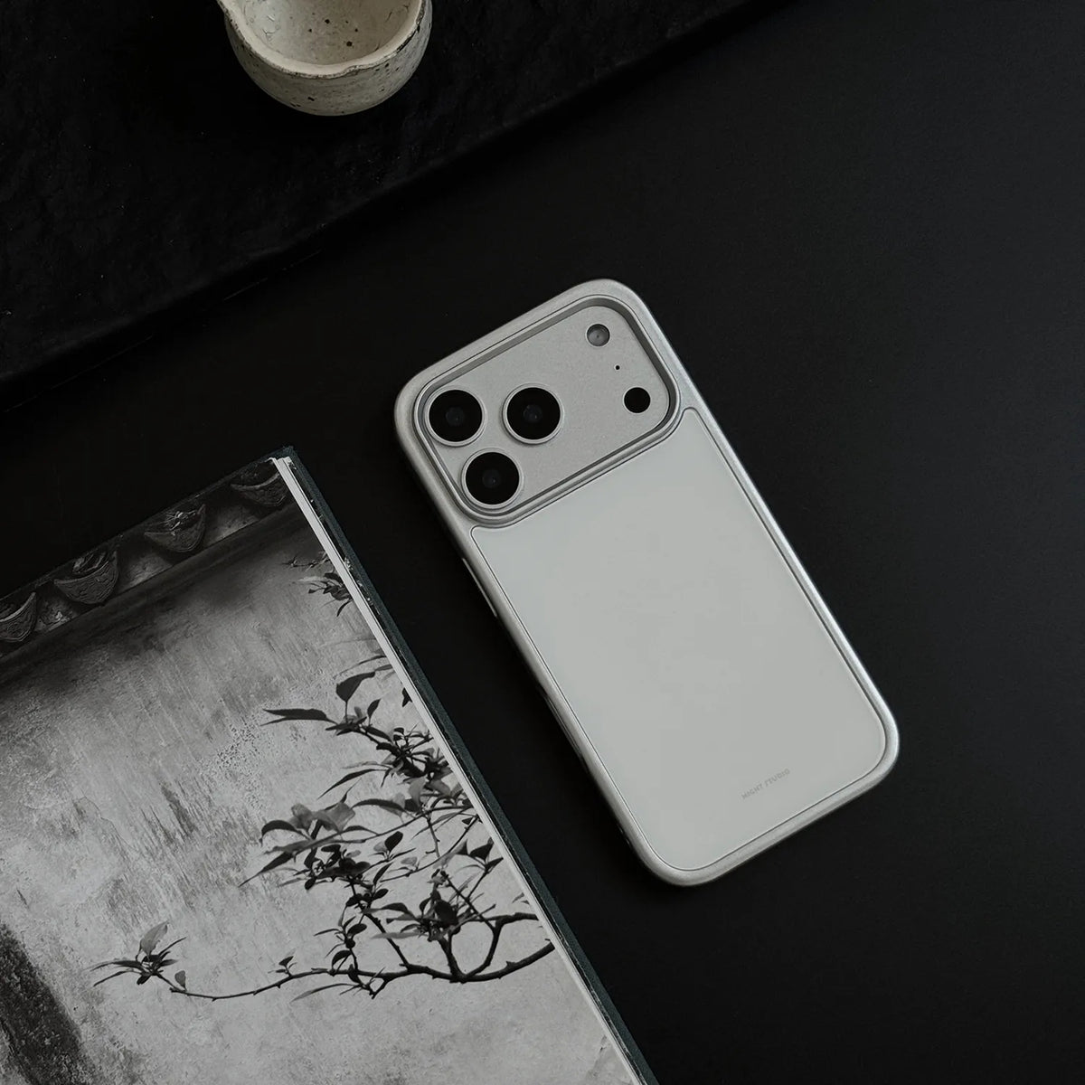 Ceramic White Phone Case-NS004G