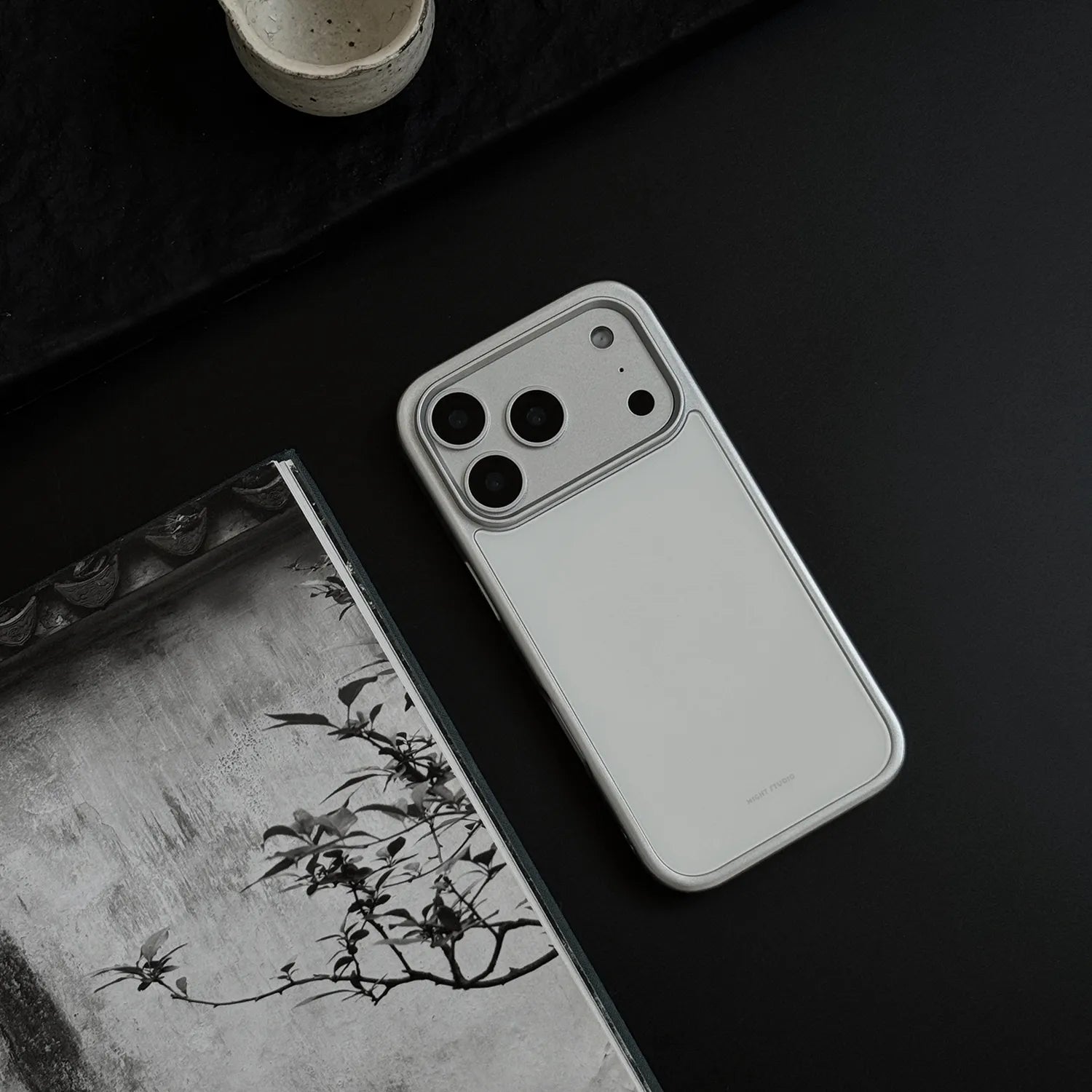 Ceramic White Phone Case-NS004G