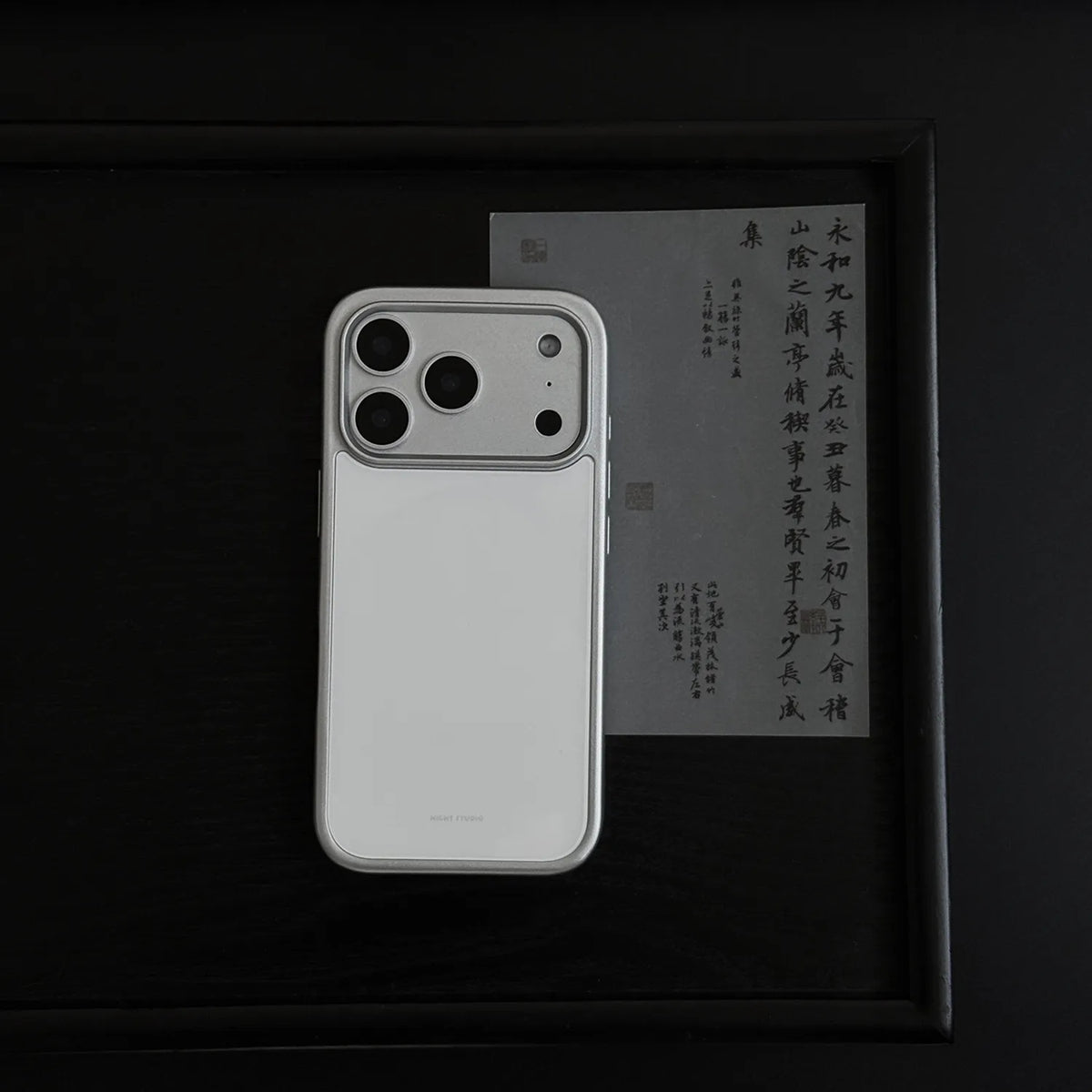 Ceramic White Phone Case-NS004G