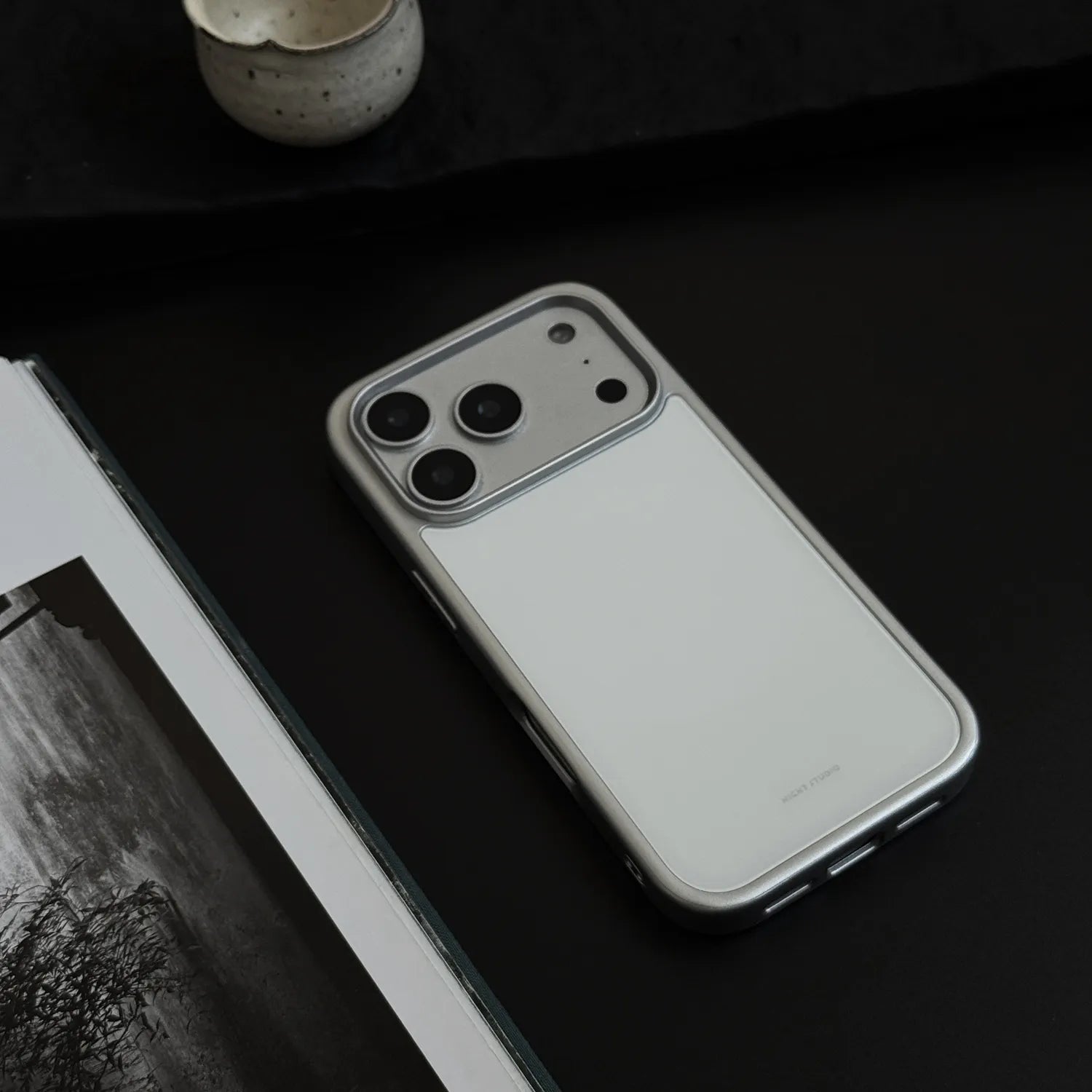 Ceramic White Phone Case-NS004G