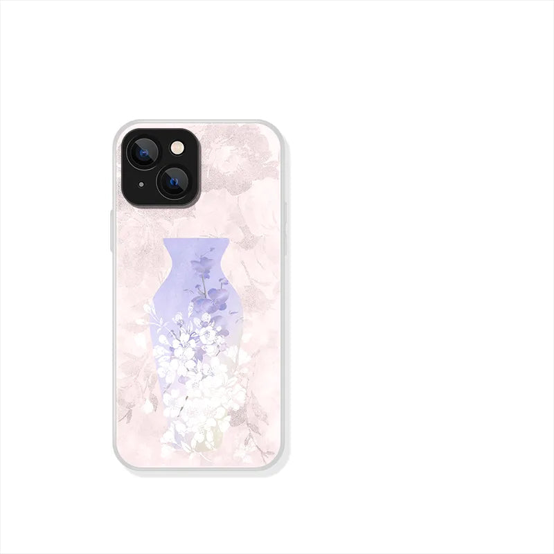 Floral & Porcelain Vase Phone Case-YSH010IMD