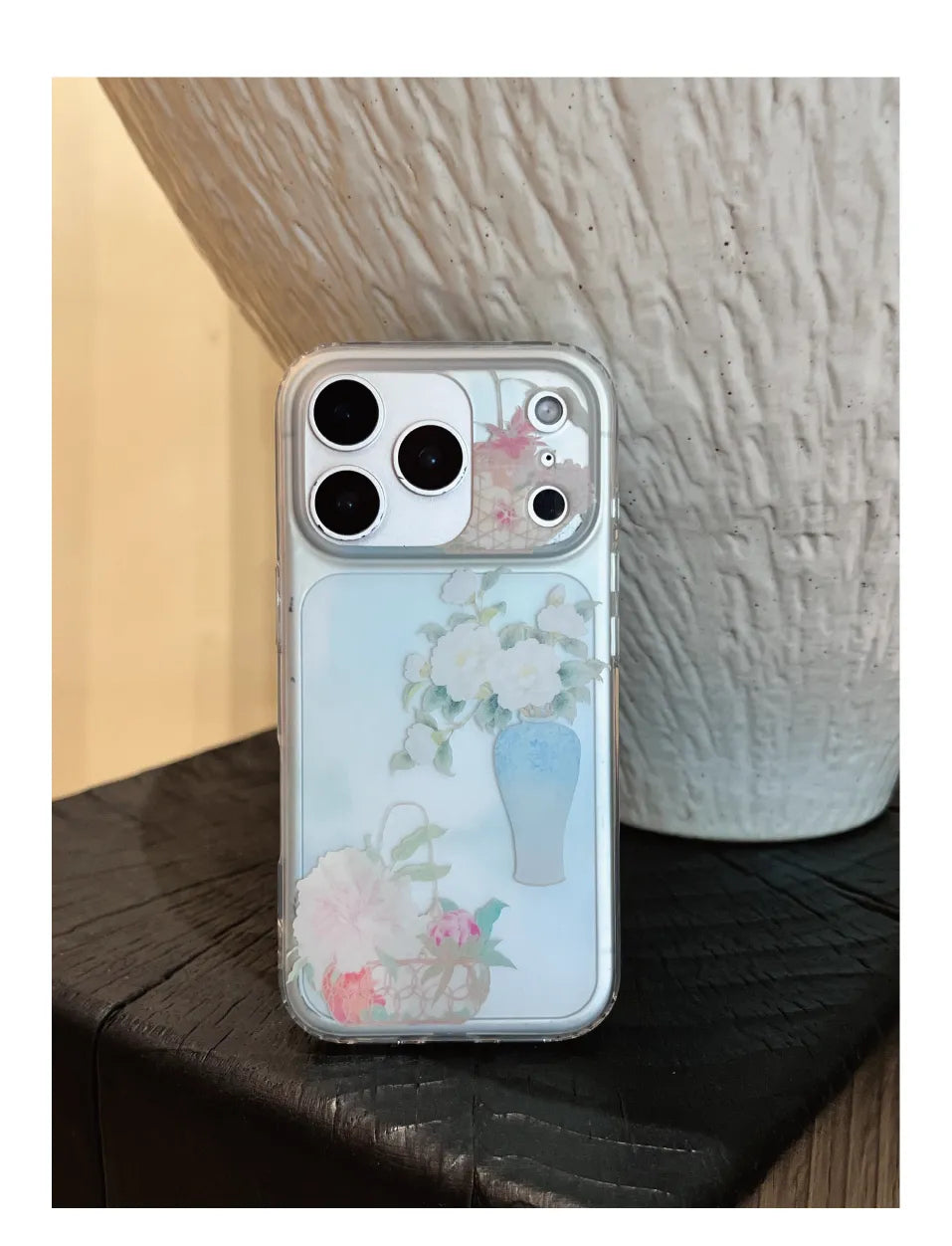 Antique Oriental Vase & Flower Phone Case-YSH014IMD