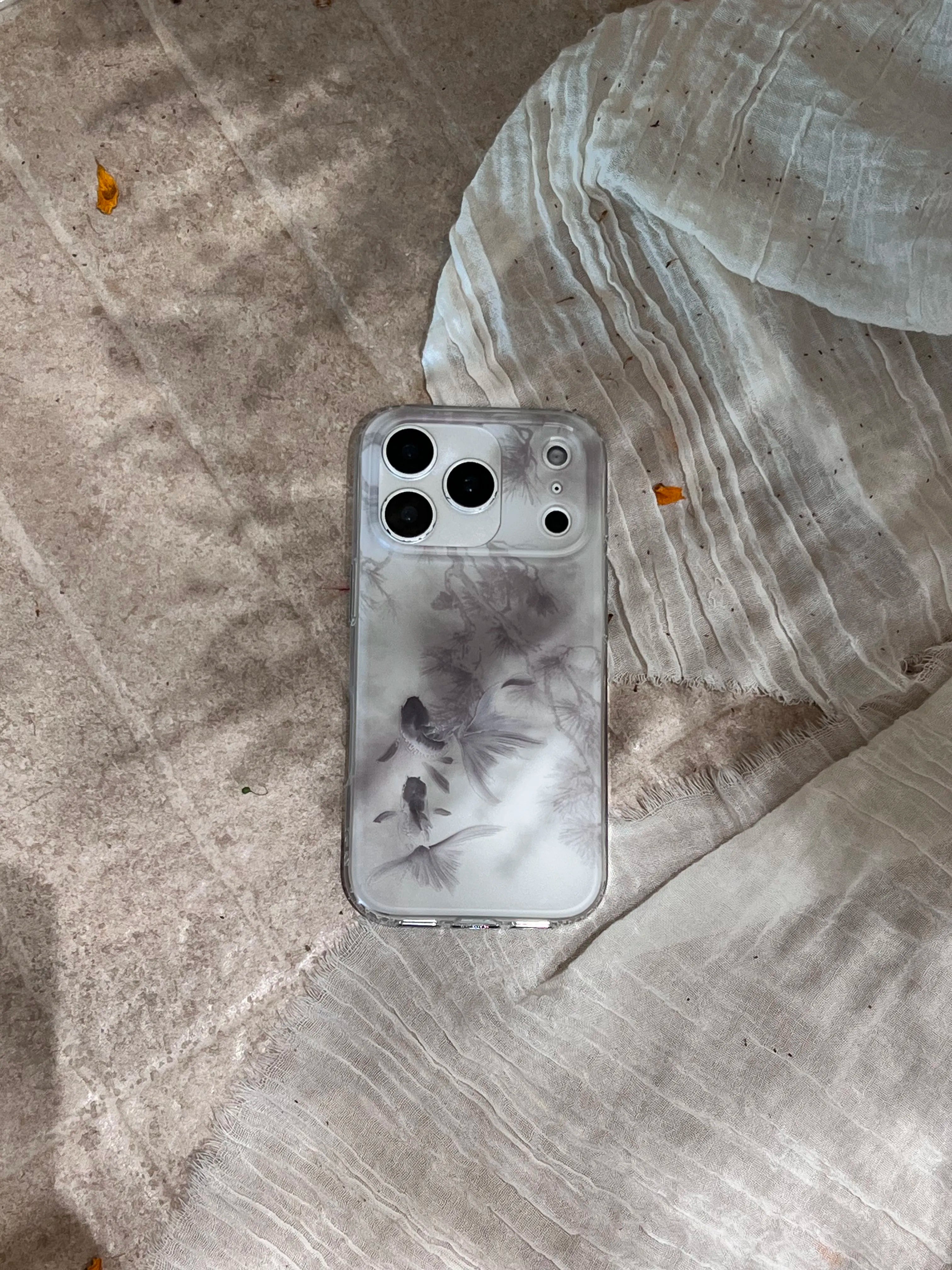 Koi Ink Wash Phone Case-YSH016IMD