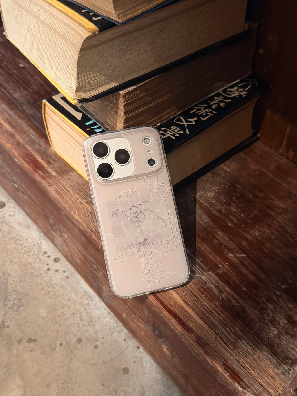 Minimalist Line Art Floral Phone Case-YSH018IMD
