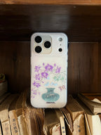 Purple Orchid & Vase Phone Case-YSH019IMD