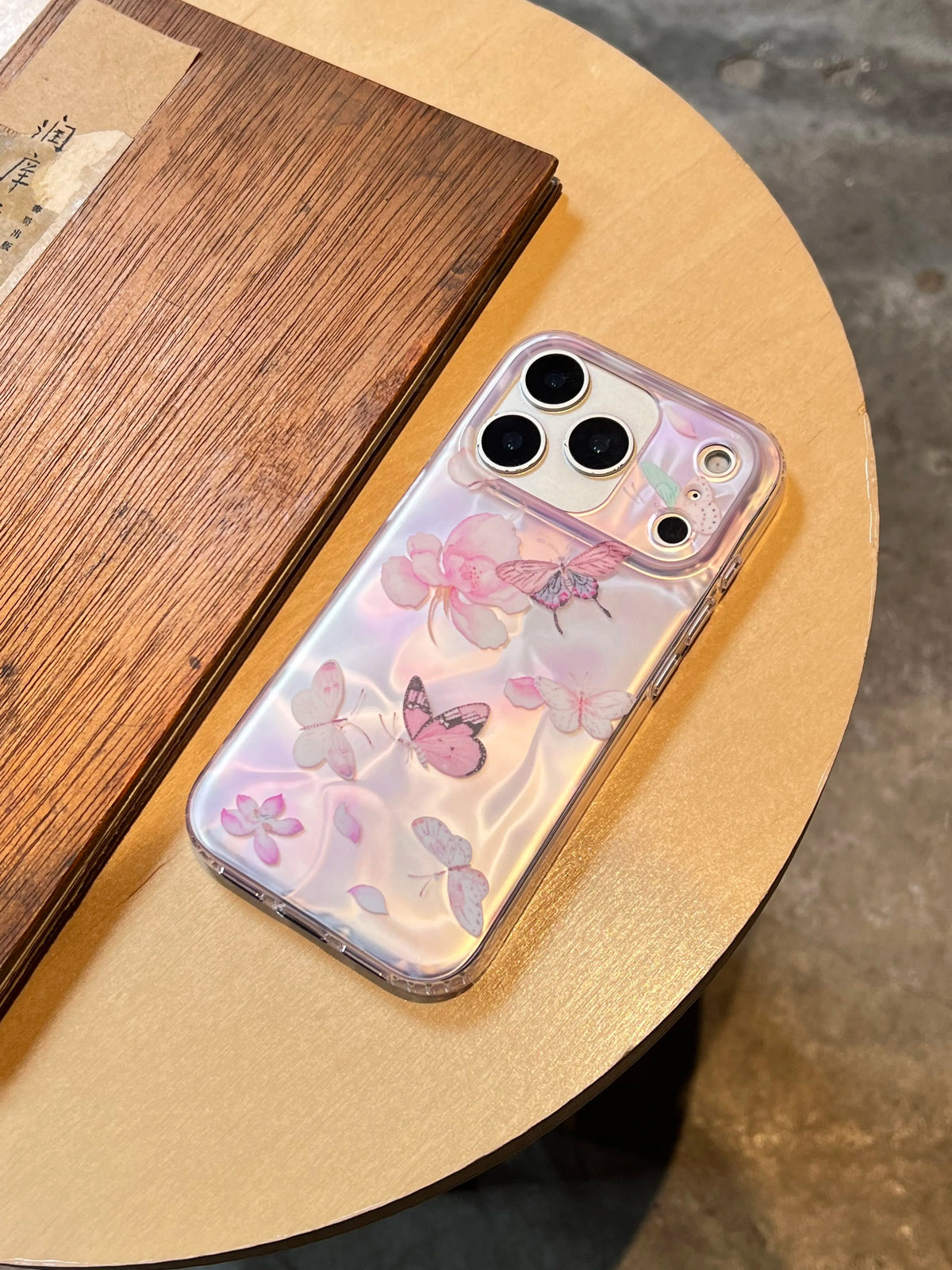 Ethereal Butterfly & Floral Phone Case-YSH020IMD