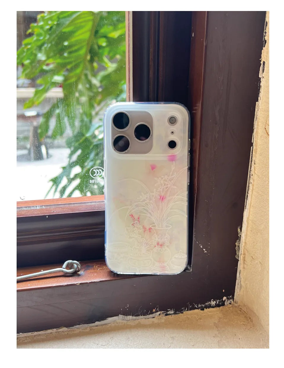 Porcelain & Floral Line Art Phone Case-YSH023IMD