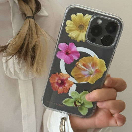 Holiday Floral Magnetic Phone Case - SB, MagSafe