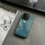 Cyanotype Floral Phone Case-NS038G