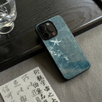 Cyanotype Floral Phone Case-NS038G