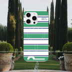Vacation Aesthetic Striped Card Slot Phone Case - SB- IML- MagSafe
