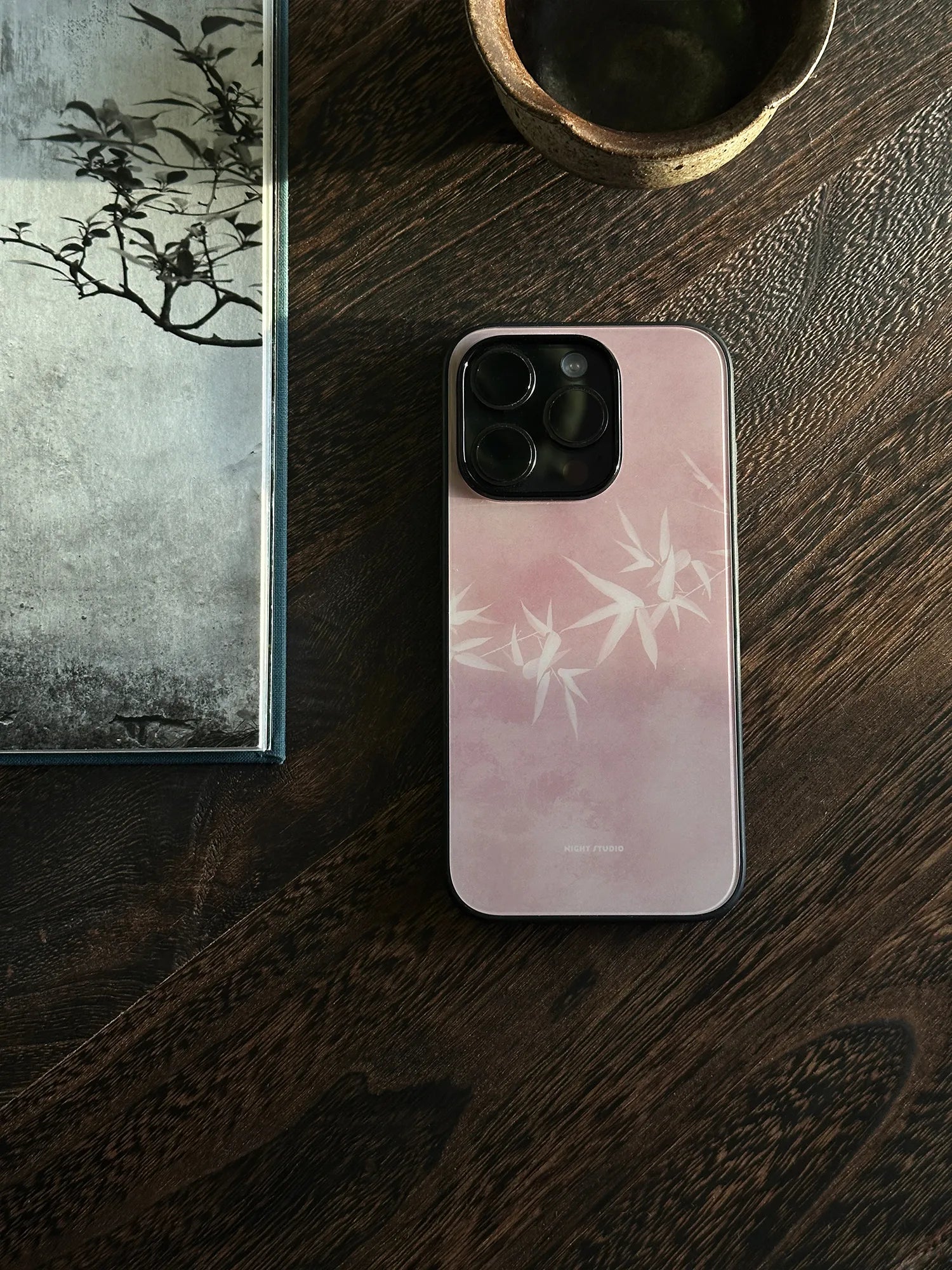 Bamboo Pink Phone Case-NS015G