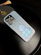 Chinoiserie Imperial Gourd (Fulu) Laser Metallic Silicone Phone Case-YX