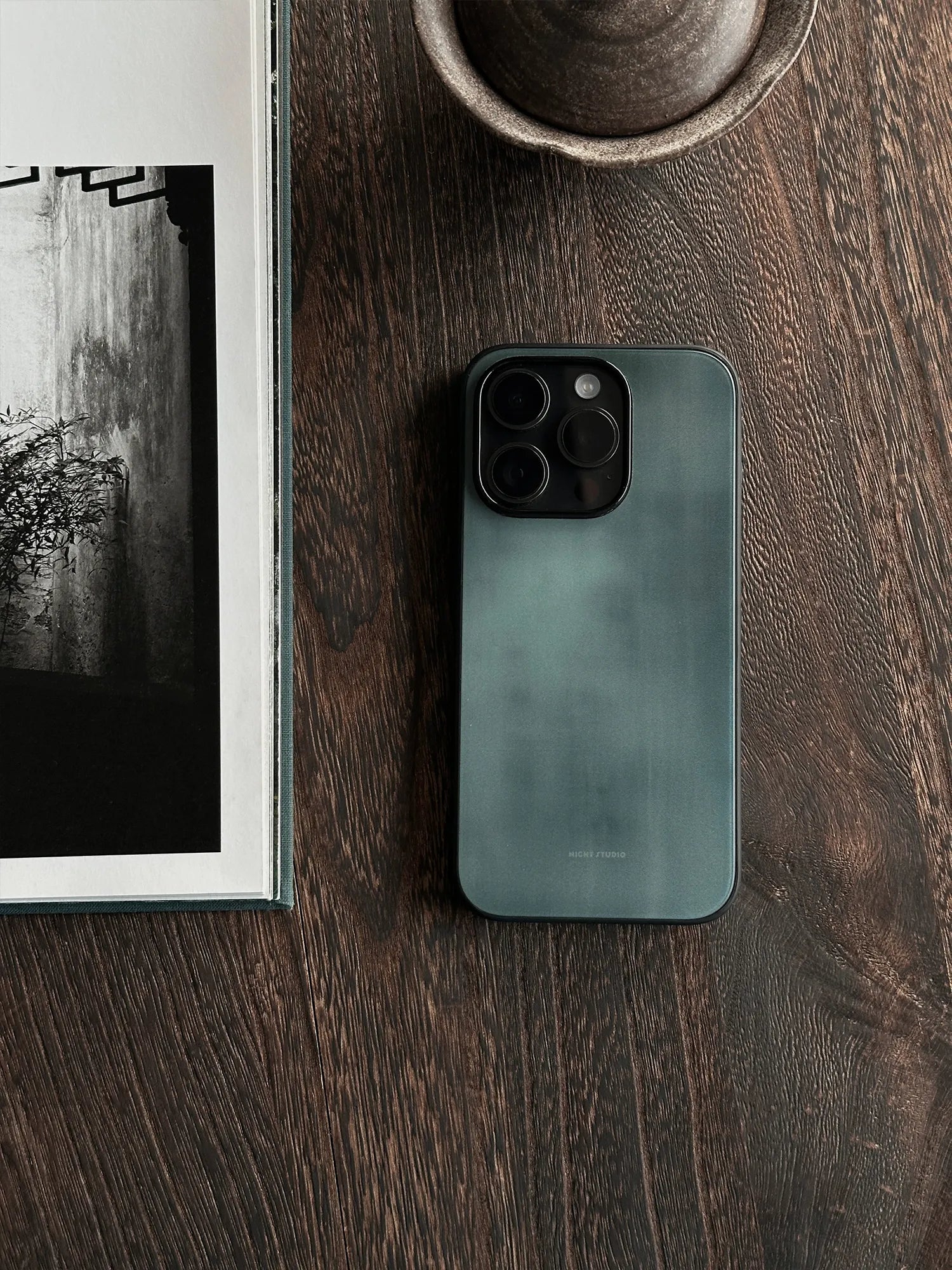 Cyan Ink Phone Case-NS009AC