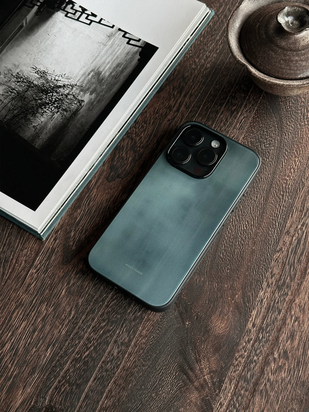 Cyan Ink Phone Case-NS009AC