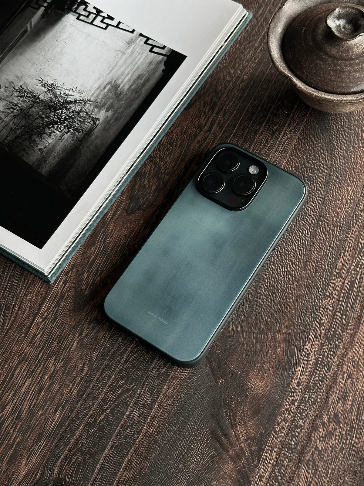 Cyan Ink Phone Case-NS009AC