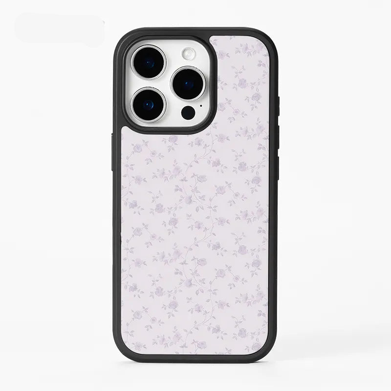 Pastel Purple Floral Phone Case-CAY009