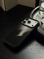 Ink Coast & Silver Sands Metallic Texture MagSafe Phone Case-CHO