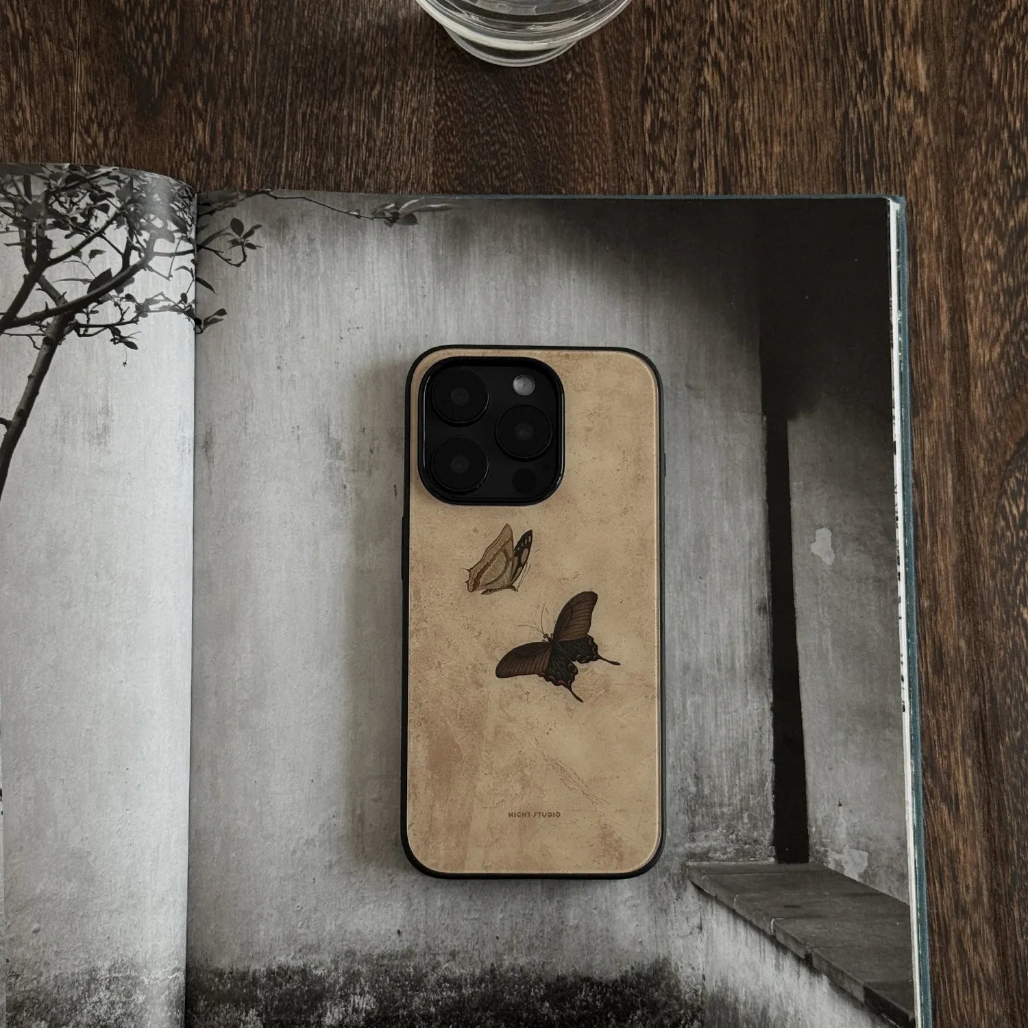Brown Butterfly Phone Case-NS045G
