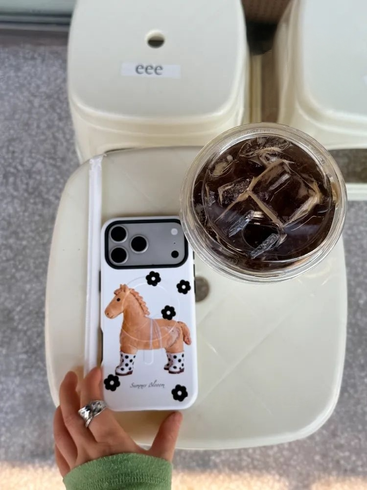 Boots Horse Dual/Single-Layer Phone Case-SB-IML MagSafe