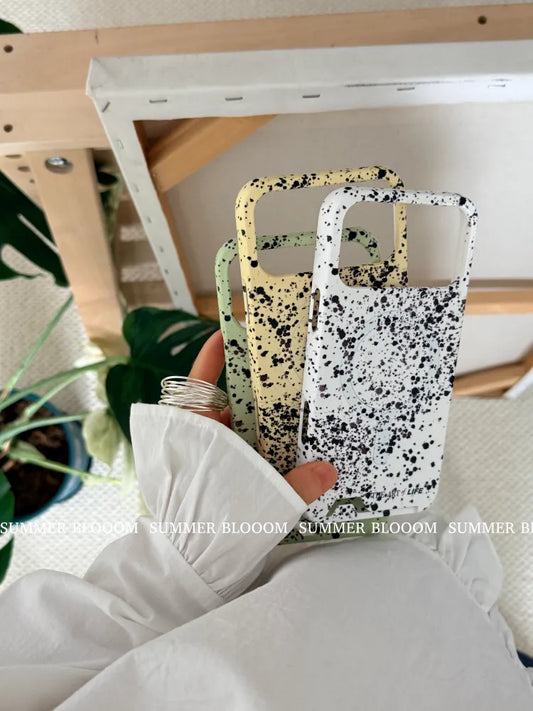 Aesthetic Splatter Ink Phone Case - SB-IML-MagSafe&Slot