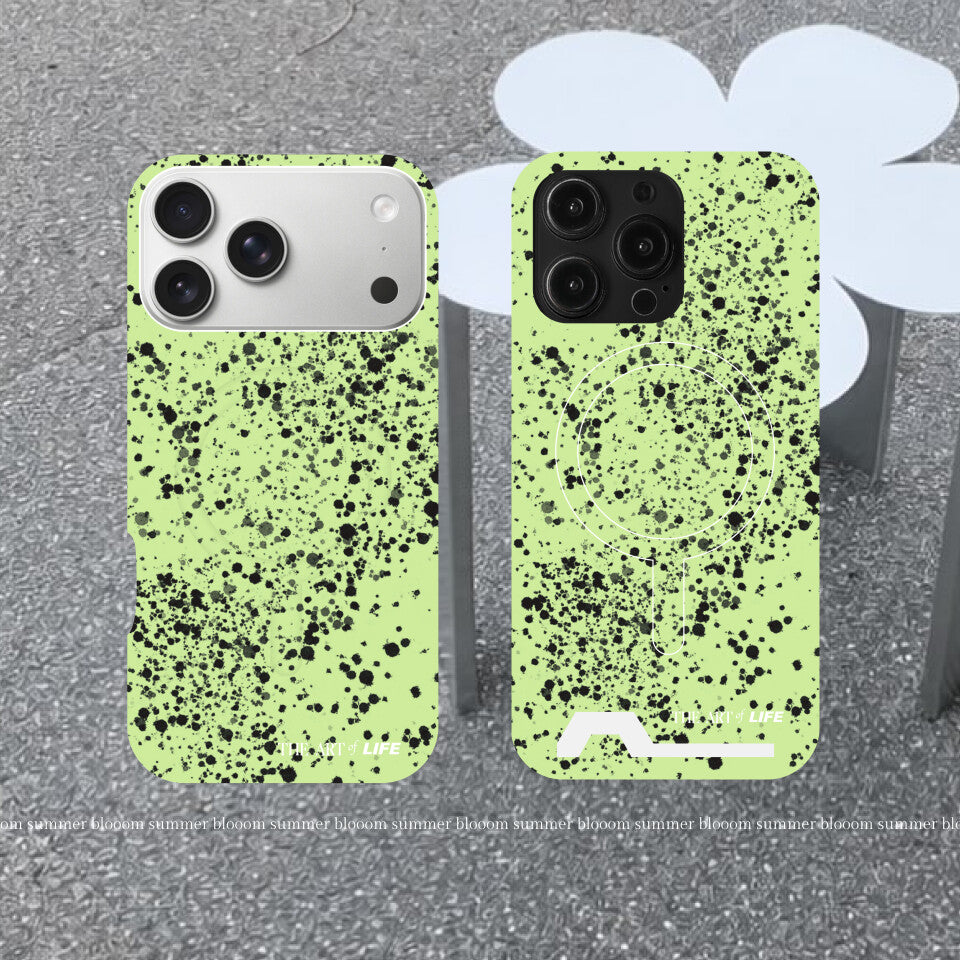 Aesthetic Splatter Ink Phone Case - SB-IML-MagSafe&Slot