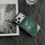 The Emerald Simple Flora Premium Glass Case-NS