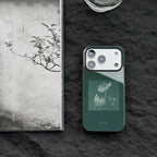 The Emerald Simple Flora Premium Glass Case-NS