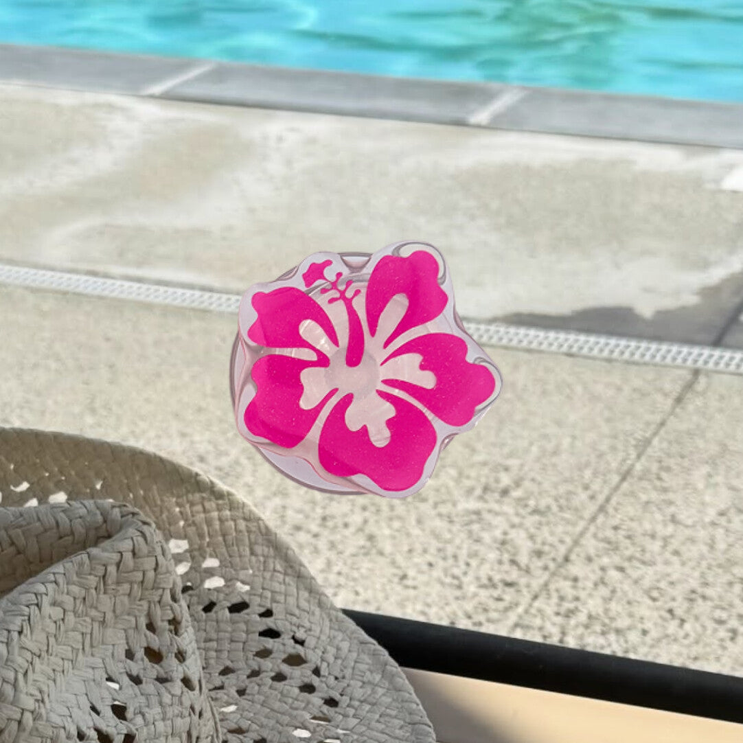 Tropical Floral & Polka Dot Phone Case Single Layer SB-IML-MagSafe