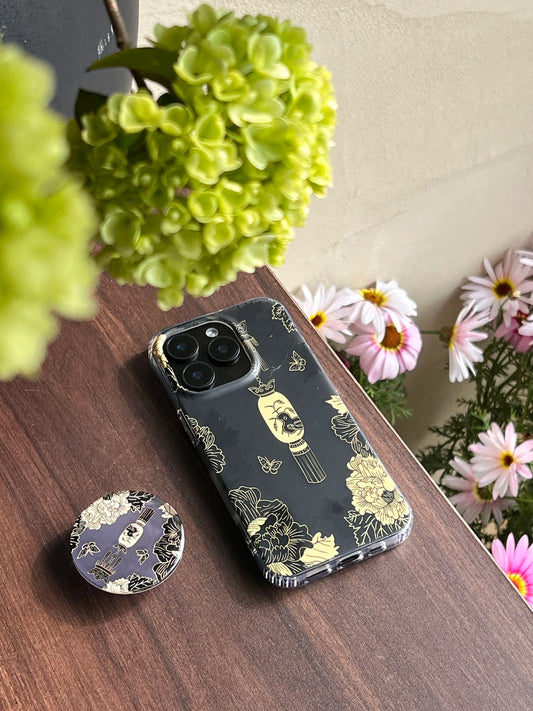 Chinoiserie Flower/Butterfly/Lantern IMD Phone Case-YSH
