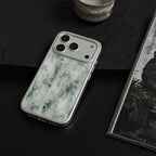 Vintage Rose Ink Wash Tempered Glass Phone Case-NS